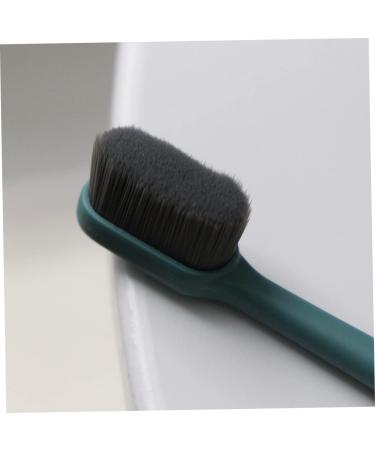 Hapinary 2ST Adult Toothbrushes - Travel-Friendly Nylon Oral Care Large Electric & Coal Toothbrushes for Pregnant Women - Buy Online on GoSupps.com