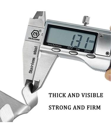 8-Piece Stainless Steel Shower Razor Holder Set | Self-Adhesive No Drilling Wall Hooks for Bathroom & Kitchen - Buy Online on GoSupps.com