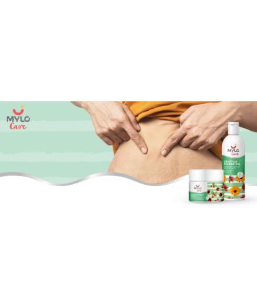 Stretch Marks Combo - 100ml Oil & Cream | Natural Skin Care for Scar Removal & Skin Brightening with Argan Oil & Shea Butter - Buy Online on GoSupps.com