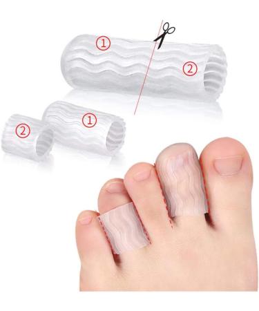 Phayee Toe Protection - Silicone Toe Caps for Blister & Callus Relief | 5 Pairs of Cushioned Large Toe Caps - Buy Online on GoSupps.com