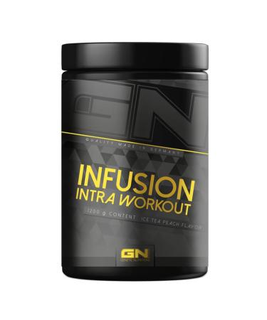 GN Laboratories Infusion (Cherry) - 1200 g powder - with a highly concentrated cluster dextrin for optimal performance - Premium Intra Workout Drink - Made in Germany Cherry