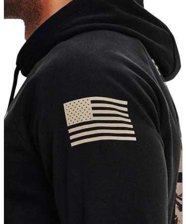 Under Armour Men's New Freedom Flag Black Hoodie - Size Large - Buy Online on GoSupps.com