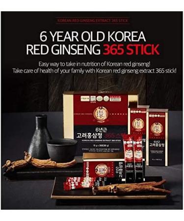 Premium 6-Year Red Ginseng 365 Stick - Boost Energy and Immunity - Buy Online on GoSupps.com
