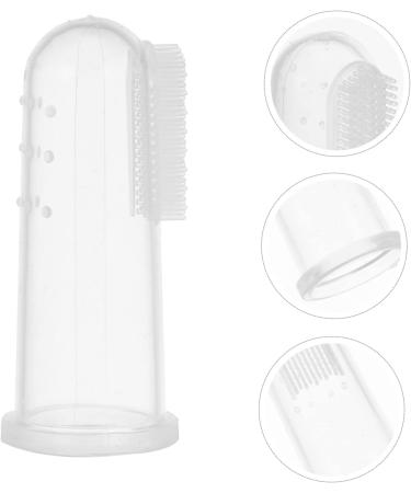 Minkissy Silicone Milk Toothbrush Set for Newborns | Baby Oral Care & Finger Brushes | Childrens Manual Toothbrushes - Buy Online on GoSupps.com