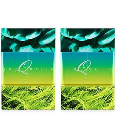 Mac Turquatic Fragrance Perfume 2 Piece Set (2 X 1.7 Oz / 50 Ml) Two Large Bottles
