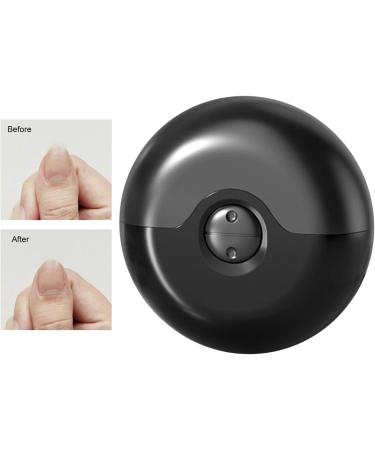 Electric Automatic Nail Clipper Nail Trimmer Nail Polisher 2 in-1 | USB Rechargeable Nail Clippers with Catcher 2 in-1 Nail File for Baby Kids Seniors Adult Black - Buy Online on GoSupps.com