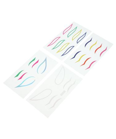 HAPINARY 4 Sets of Chic Eye Line Adhesive Stickers Paper Eyeliner for Eye Makeup