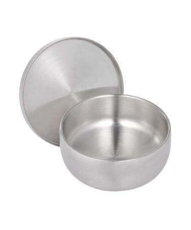 EXCEART SHILD STEE ASS CAN TEATHER FOR SRIME SOEE SARE SARE SHOLE Stainless Steel Qshave Razor Shave Shaving Rustproof Steel Man bowl set