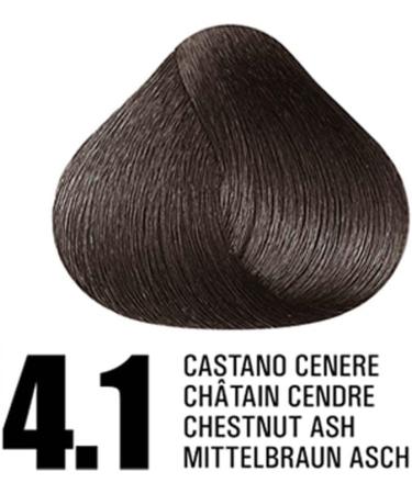 HAIRMED TECH Color Cream Professional Hair Dye Color 41 Ash Chestnut Brown 100 ml - Buy Online on GoSupps.com