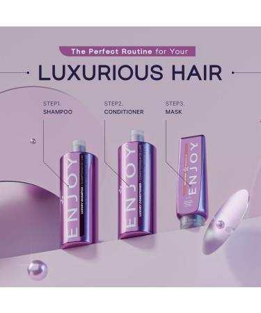 Sulfate-Free Luxury Shampoo (33.8 OZ) - Strengthening & Volumizing for All Hair Types | ENJOY International Shipping - Buy Online on GoSupps.com