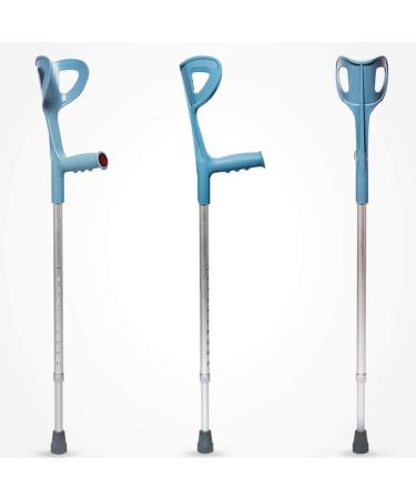 Portable Medical Adult Elbow Forearm Crutches Height Adjustable Arm Cuff Crutch Walker Lightweight Aluminum Alloy Fashionable Bathing in Sunlight - Buy Online on GoSupps.com