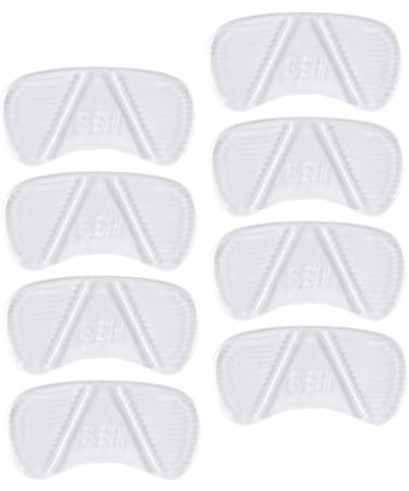 8 Pairs Portable Half Size Heel Pads & Cushions - Wear-Resistant Heel Stickers for Daily Comfort - Buy Online on GoSupps.com