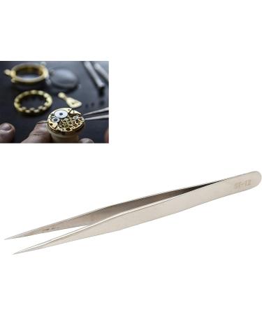 Electronic Maintenance Tweezers for Watch Repair, Sewing, Beading, DIY Craft & Cell Phone Repair (Straight Pointed with Hairspring) - Shop Now! - Buy Online on GoSupps.com