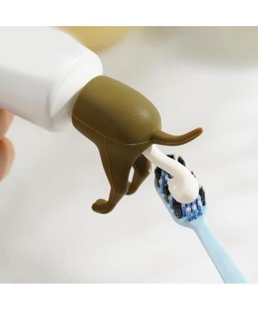 Funny Pooping Dog Butt Toothpaste Topper Pooping Toothpaste Cap Toothpaste Dispenser Funny Toothpaste Dispenser for Daily Creative Bathroom Accessories - Buy Online on GoSupps.com