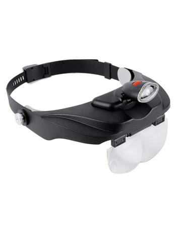 Head-Mounted Glass Reading and Watching TV Welding LED Magnifier Good Times