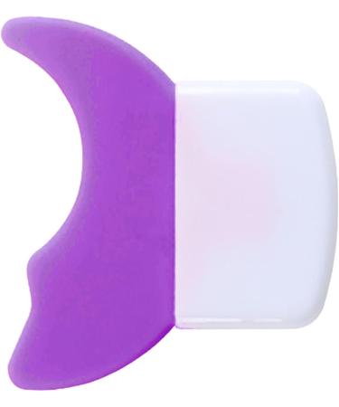 Mascara Eyelash Deflector Eyelash Applicator Prevent Smudge Double Arc Silicone For All Face Shapes (Purple) - Buy Online on GoSupps.com