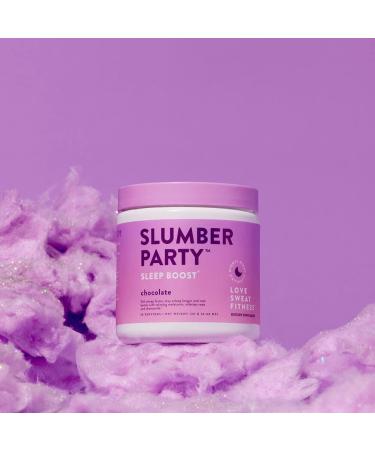 Love Sweat Fitness Slumber Party Chocolate Sleep Boost - 28 Servings - Improve Sleep Quality, Support Muscle Recovery, Reduce Stress - Vegan, Gluten Free, Non-GMO - Buy Online on GoSupps.com