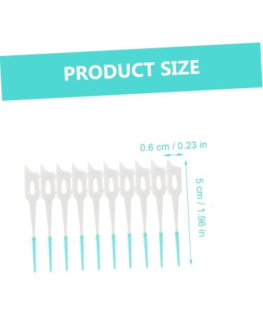 Mobestech 400pcs Gum Interdental Brush Dispenser - Food Safe & Massage - Best Oral Care Tool for Healthy Teeth - Buy Online on GoSupps.com