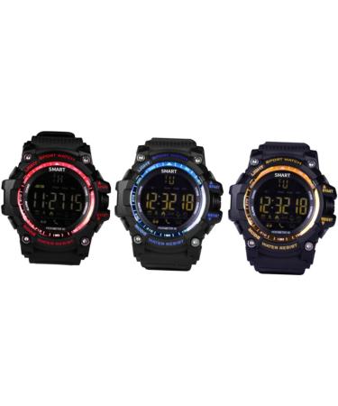 Yardwe Health Monitoring Band - Heart Rate & Sleep Tracker | Waterproof Fitness Bracelet - Medium Red - Buy Online on GoSupps.com