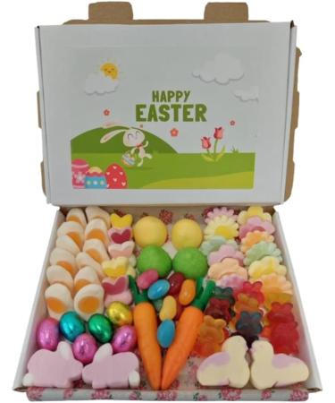 Easter Pick N Mix Sweets Gift Box Hamper Retro Sweet Present for Easter Egg Hunts bundle 400g - Buy Online on GoSupps.com