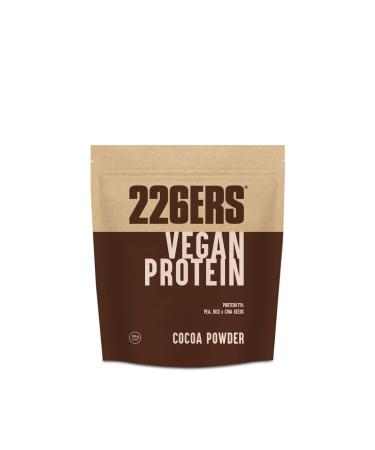 226ers vegan protein |100% vegetable protein powder |Rice + peas + chia |Vegetable protein shake with Moringa Lucuma & linseed gluten -free lactose -free chocolate - 700 gr chocolate 700 gr