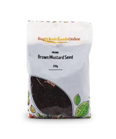 Organic Mustard Seed Brown 250g (BWFO)