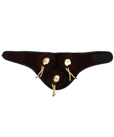 ZJchao portable moxibustion bag MOXIBUSIONTION-fabric cover Adjustable copper-moxa box Moxibusion heating accessories for smoke-free moxibution therapy