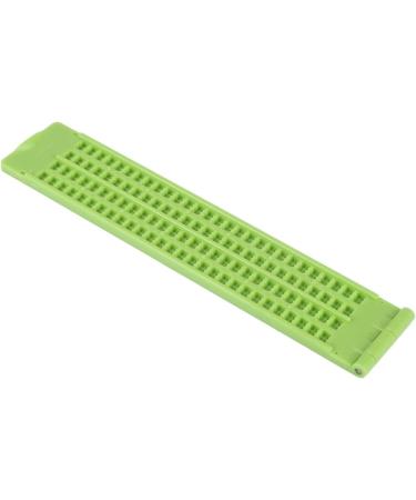 Buy PEKKA 4 Lines 28 Cells Braille Slate - Plastic Braille Writing Kit in Green | International Shipping Available - Buy Online on GoSupps.com