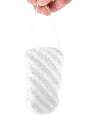 Buy 3-Pack Konjac Bathing Peeling Sponge | 100% Natural Gentle Body Cleanser & Massage Tool - Buy Online on GoSupps.com