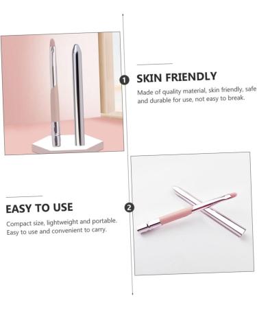 Didiseaon Lip Brush with Lid Lip Applicator Lipstick Eyeshadow Brush Makeup Brushed Makeup Brush Tool Lip Brush Applicator Telescopic Injection Handle Pink Travel Lip Liner Brush - Buy Online on GoSupps.com