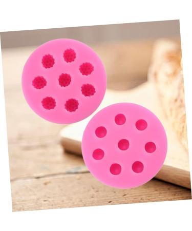 MAGICLULU Decor 4 Pcs Cakesicles Mold Non-Stick Mold Silicone Mold Cake Decorations Pink Mold Cake Decorating Tool Fondant Mold DIY Mold Cake Toppers Cake Mold Blueberry Fondant Cake medium - Buy Online on GoSupps.com