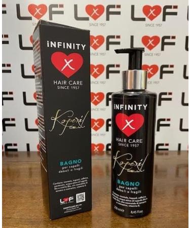  LxF SINCE 1957 Infinity Hair Care Kopexil cell Bath for Weak or Brittle Hair 250 ml - Buy Online on GoSupps.com