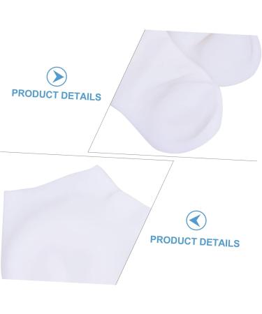 FRCOLOR Women Socks 3 Pairs Protective Socks Heel Socks Heel Moisturizing Socks Moisture Socks for Dry Feet Silicone Gel Heels for Women High Heels Sock for Rough Miss Sebs Spa Repair - Buy Online on GoSupps.com