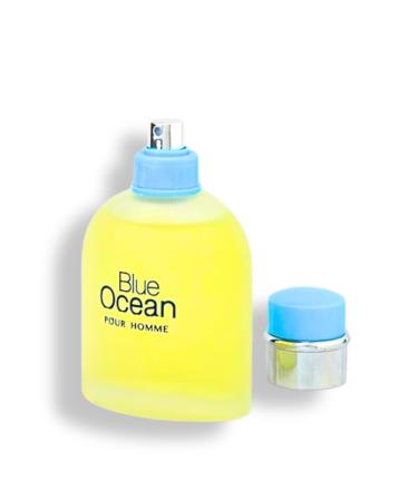 BLUE OCEAN POUR HOMME EAU DE TOILETTE 3.4 Fl. oz. Citrus Aromatic fragrance for Men. - Buy Online on GoSupps.com