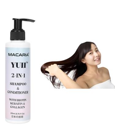 Macaria Herabl Pvt Ltd Yuii Keratin Shampoo With Conditioner sulfate free
