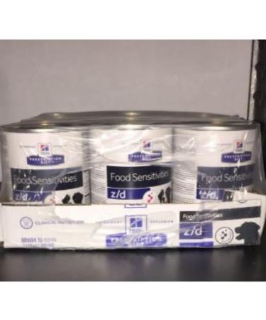 Hill's Prescription Diet Canine Z/D Food Sensitivities 12 X 370g Wet Dog Food Enriched Elimination Diet For Dogs With Food Intolerances And Allergies Itching Or Gastro-Intestinal Inflammation - Buy Online on GoSupps.com