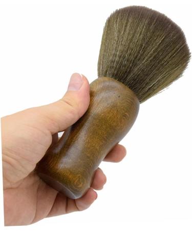 FRCOLOR 2 Pieces Hair Cutting Set Dust Brush for Face Wood Tools Shaving Brush Hair Removal Hairdressing Cape Cleaning Brush Broken Hair Removal Tool Neck Brush Sweep Woods - Buy Online on GoSupps.com