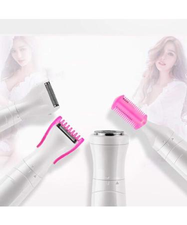 Buy 4-in-1 Electric Razor for Women - Facial & Armpit Shaver Private Trimmer - International Shipping Available - Buy Online on GoSupps.com