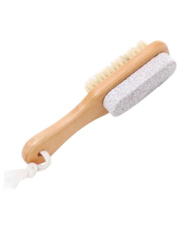 Buerfu Foot Pumice Stone Shower Foot Scrubber Soft Efficient Foot Pumice Scrubber Foot Brush for Shower Foot Pumice Stone for Feet Dry Skin Removal Cracked Heels