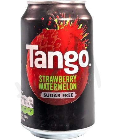 Tango Cans Strawberry Watermelon Sugar Free 330 ml - Buy Online on GoSupps.com