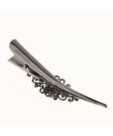 Hellery Ladies Hair Clip - Rhinestone Decorated Crocodile Sectioning Clips for Hairdressers - Blue Hair Accessories - Buy Online on GoSupps.com