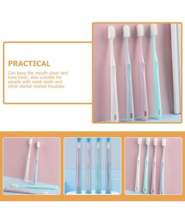Buy Healvian Eco-Friendly Charcoal Toothbrushes 4 Pack Plastic-Free Organic Bristles for Women - Buy Online on GoSupps.com