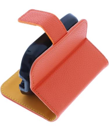 Buy Foto-Kontor Protective Case for Abbott Freestyle Libre 3 | Book Style Orange | Durable & Stylish International Shipping - Buy Online on GoSupps.com