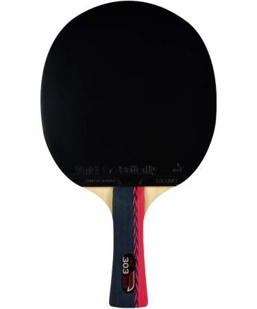 Butterfly B303FL Shakehand Table Tennis Racket China Series Set - Ideal for Beginners - Smooth & Pips-Out Rubber - Includes Case - Buy Online on GoSupps.com