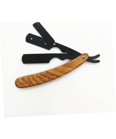 Buy Angoily 2-in-1 Eyebrow Razor & Hair Clips for Men | Premium Stainless Steel & Rosewood | International Shipping Available - Buy Online on GoSupps.com