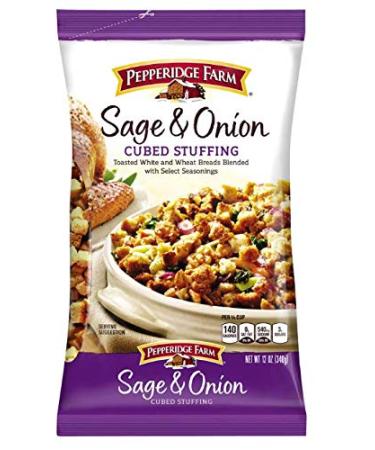 Pepperidge Farm Cubed Stuffing | Pack of 3 (Sage and Onion)