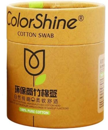 Shentaotao 200pcs Cotton Swabs - Double Cotton Heads Sterile & Safe for Makeup & Cleaning - Buy Online on GoSupps.com