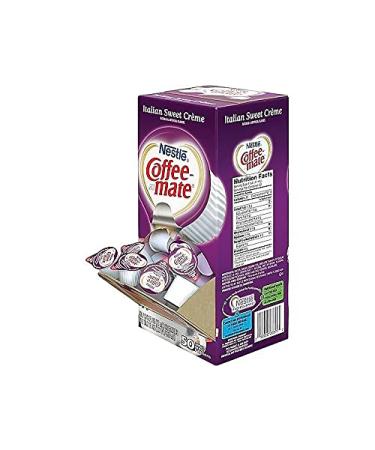 Buy Coffee-mate Italian Sweet Cr me Liquid Coffee Creamer - 50 Cups 0.375 oz Each | International Shipping Available - Buy Online on GoSupps.com