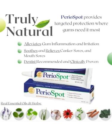 PerioSpot Antimicrobial Gum Therapy Gel | 0.5 oz. | Effective Periodontal Treatment - Buy Online on GoSupps.com