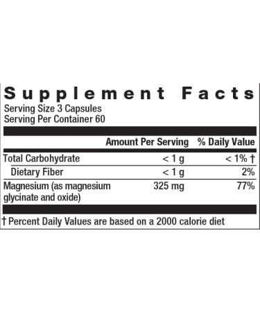 Natural Vitality Calm Magnesium Glycinate with Lavender & Lemon Balm - 180 Vegetarian Capsules - Buy Online on GoSupps.com